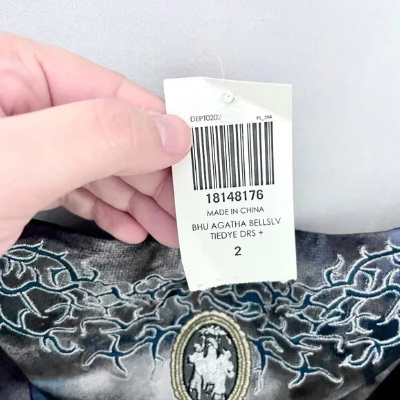 NWT Her Universe Marvel WandaVision Agatha Tie-Dye Dress Size 2X - Picture 5 of 6